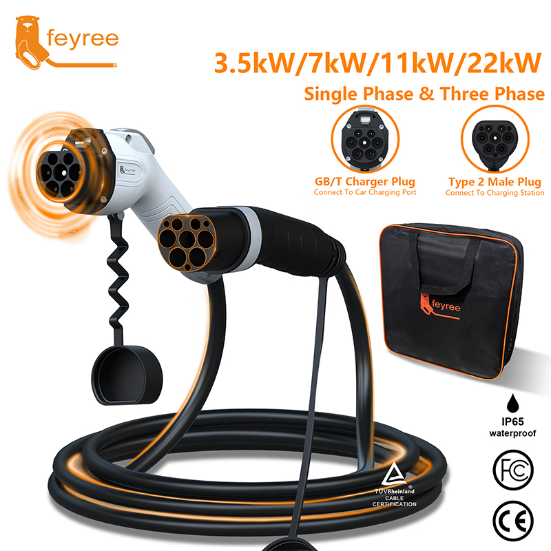 Kabel Pengisian Daya Feyree EV - Ev Charger Type 2 22Kw 32A 3 Phase ulasan dan harga
